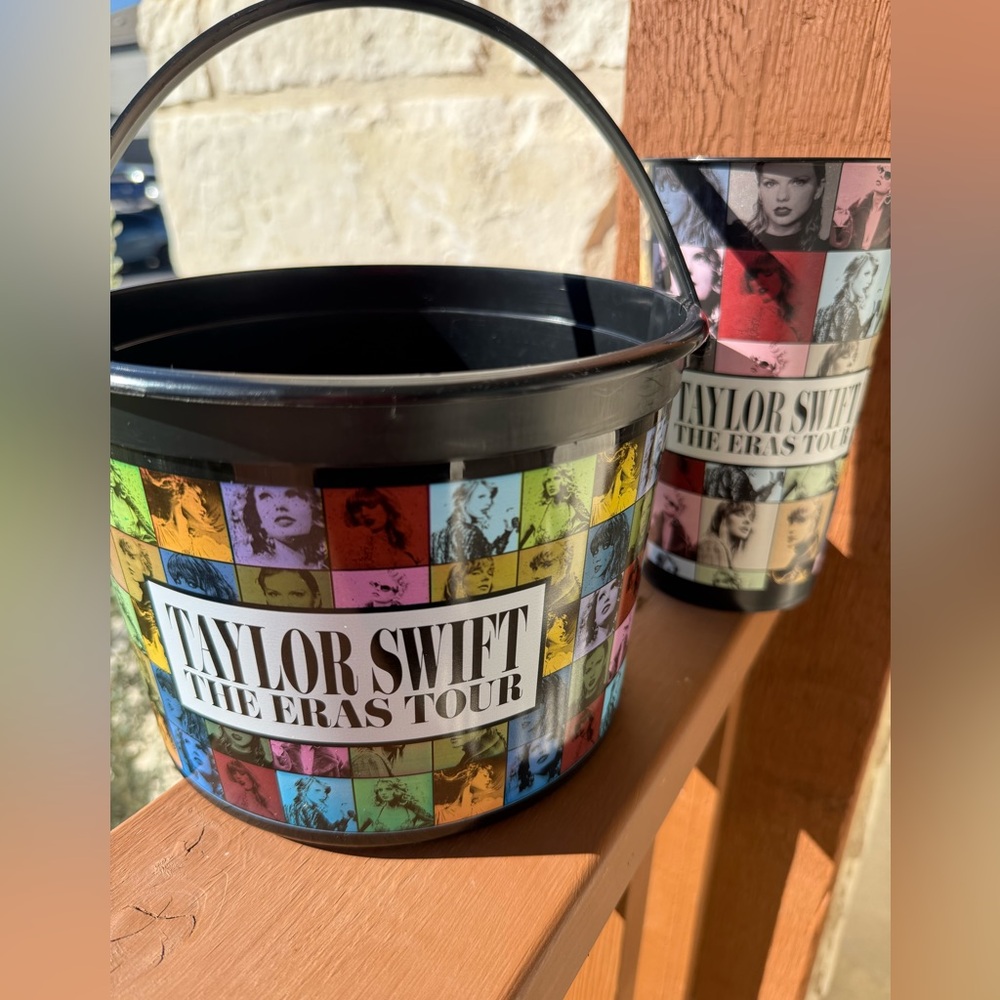 Taylor Swift The Eras Tour Movie Popcorn Bucket and Cup
